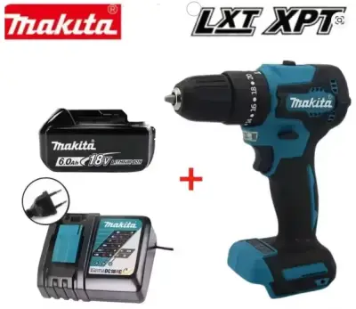 Taladro inalámbrico Makita con baterías y cargador - miniatura 6