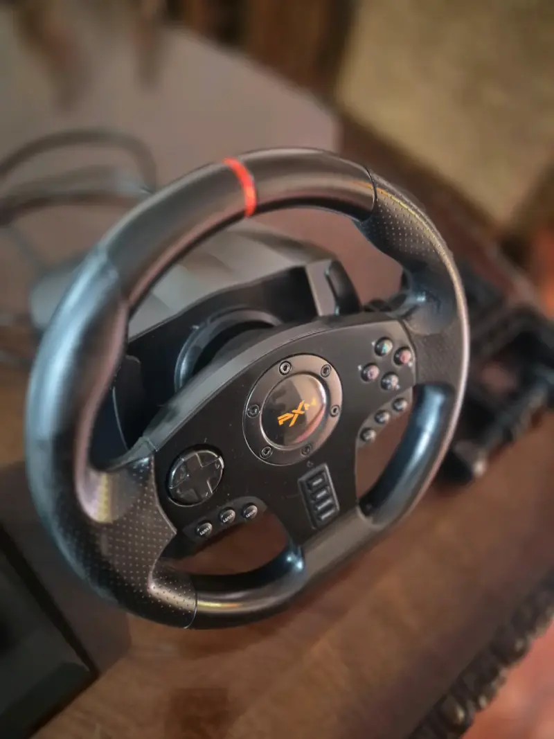 Volante de carreras PXN V900 con pedales - 2