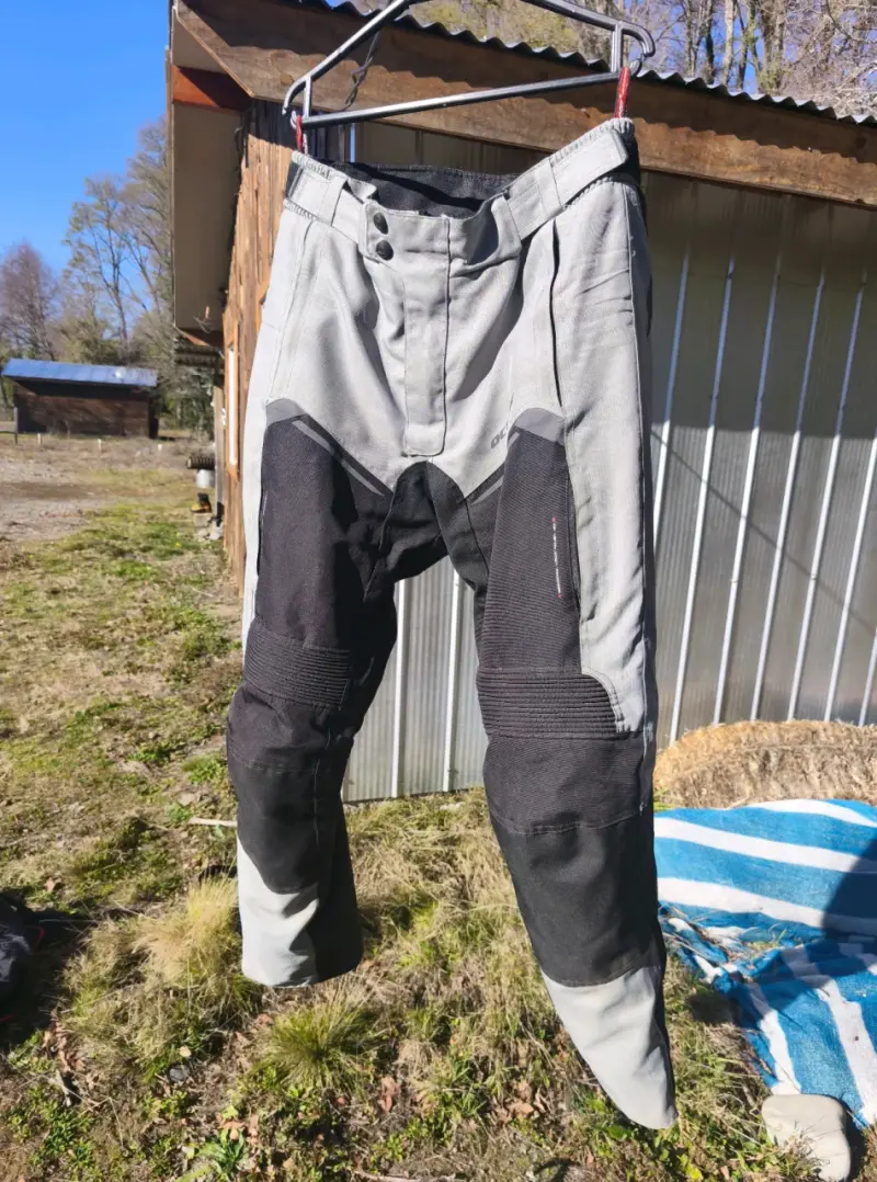 Chaqueta y pantalón de moto Octane negra - 2