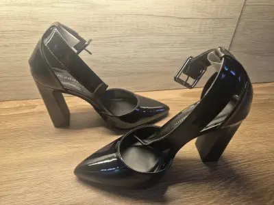 Zapatos de tacón Steve Madden negros - miniatura 3