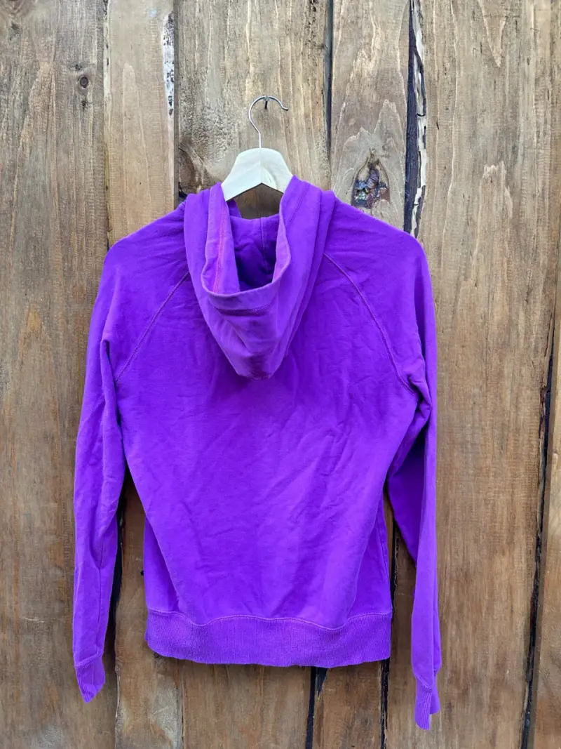 Polerón Nike morado con capucha - 3