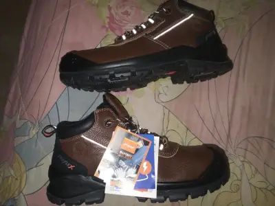 Botines de seguridad marrones proflex (talla 42) - miniatura 1