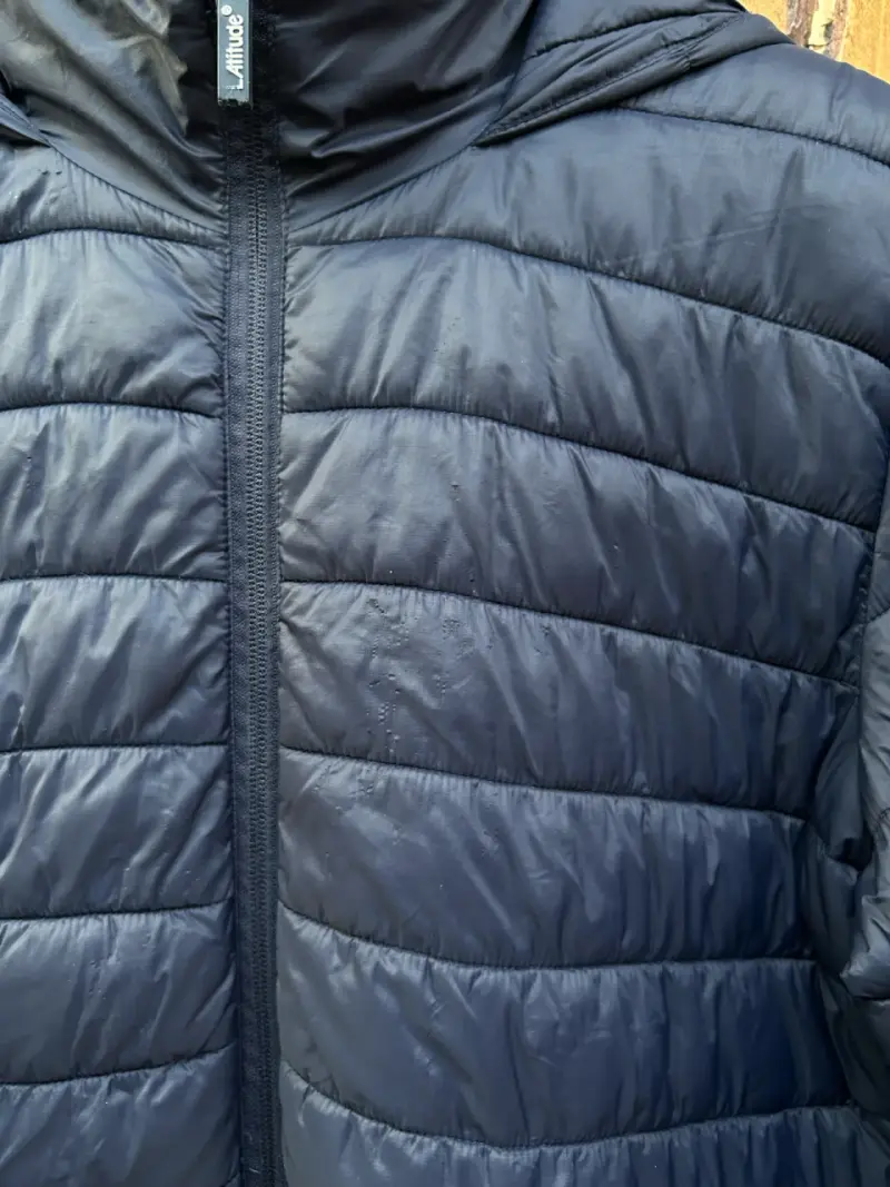 Chaqueta acolchada azul marino - 4