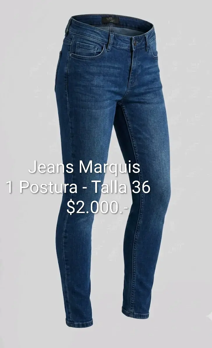 Jeans Marquis azul talla 36