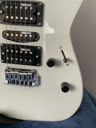 Guitarra eléctrica LTD LXMT 130 gris - miniatura 2