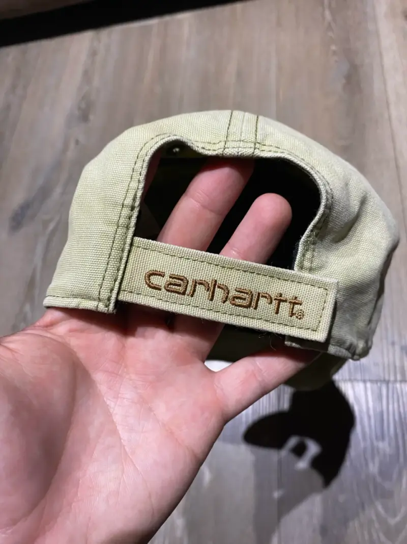 Gorra beige Carhartt con logo - 3