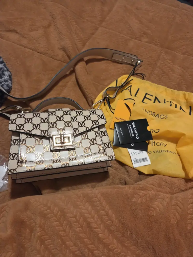 Cartera Valentino con diseño monograma - 1