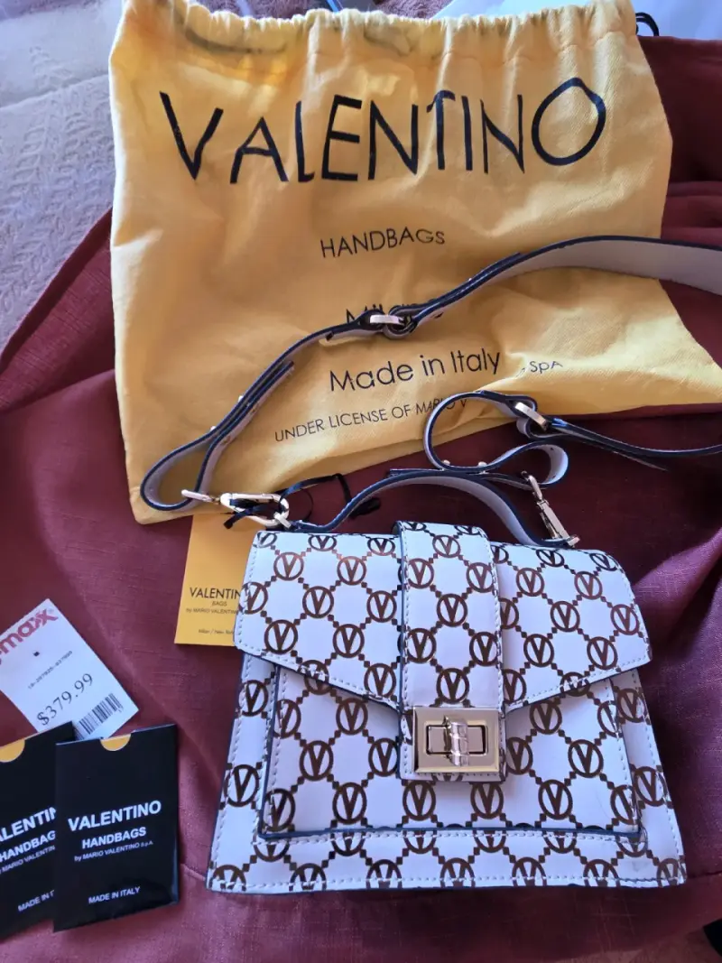 Cartera Valentino con diseño monograma - 3