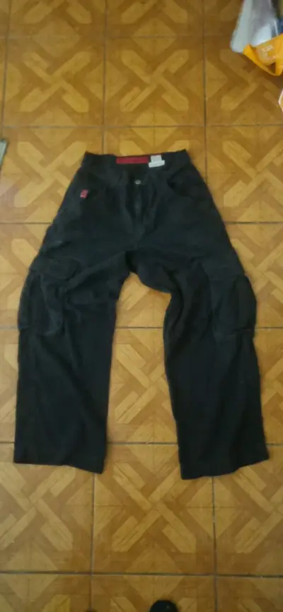 Jeans JNCO negros unisex - miniatura 2