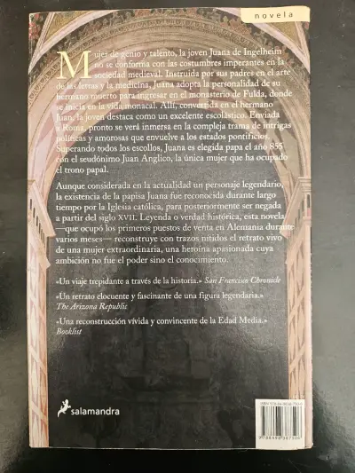 Libro 'La Papisa' de Donna W. Cross - miniatura 2