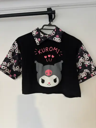 Conjunto Kuromi estampado para niña talla 10 - miniatura 2