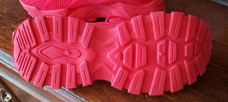 Zapatillas deportivas rojas unisex - 4
