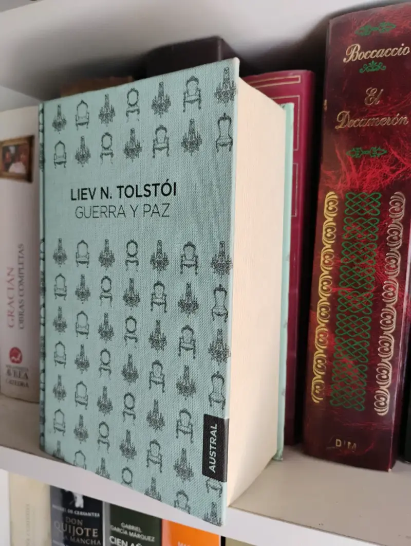 Libro Guerra y Paz de Lev Tolstói - 2