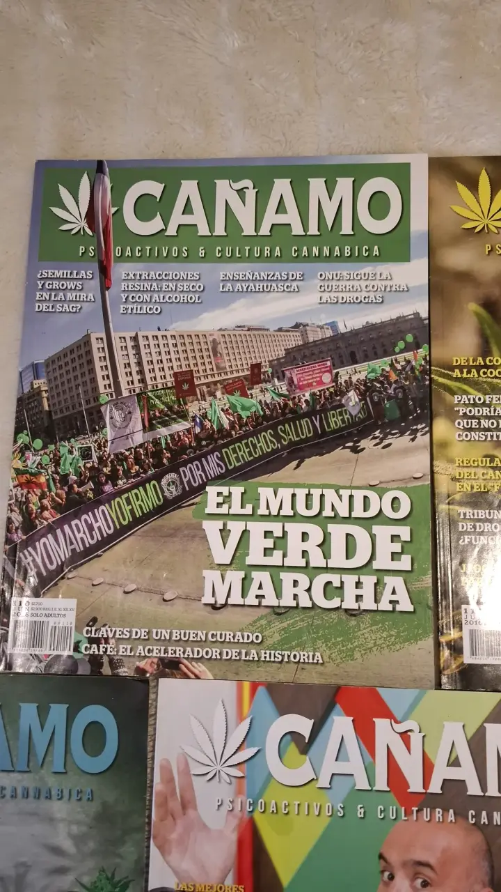 Colección de revistas Cáñamo sobre cannabis - 5