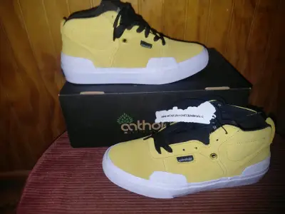 Zapatillas Anthology amarillas para skate - miniatura 2