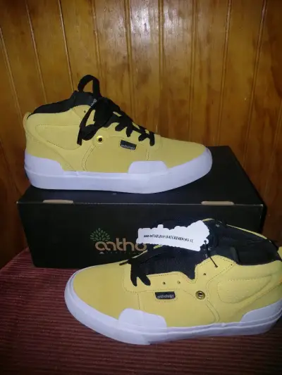Zapatillas Anthology amarillas para skate - miniatura 3