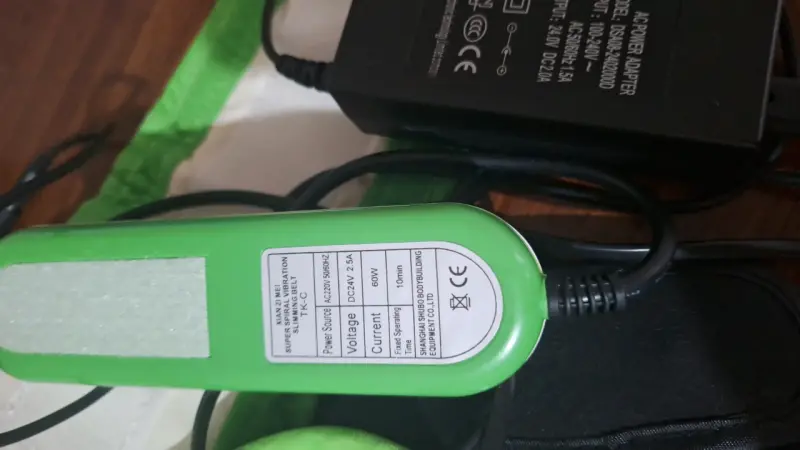 Cinturón masajeador eléctrico con control - 2