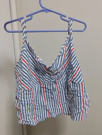 Top de tirantes a rayas multicolor - miniatura 3