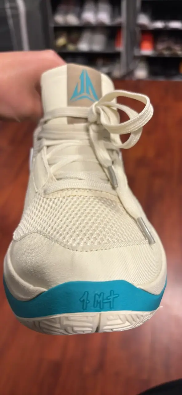 Zapatillas deportivas Nike beige y celeste - 5