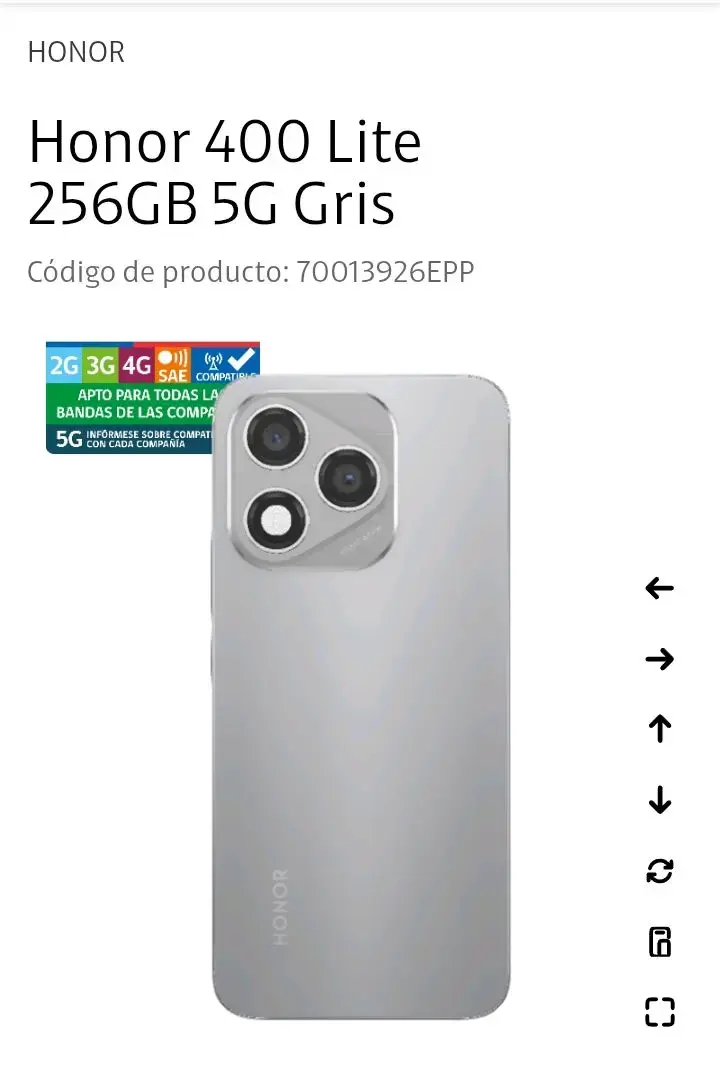 Smartphone Honor 400 Lite 256GB - 4