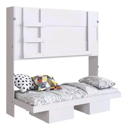 Camarote infantil plegable con colchones - 2