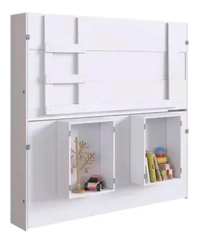 Camarote infantil plegable con colchones - miniatura 4
