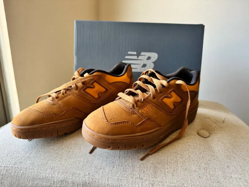 Zapatillas New Balance 550 marrón - 2