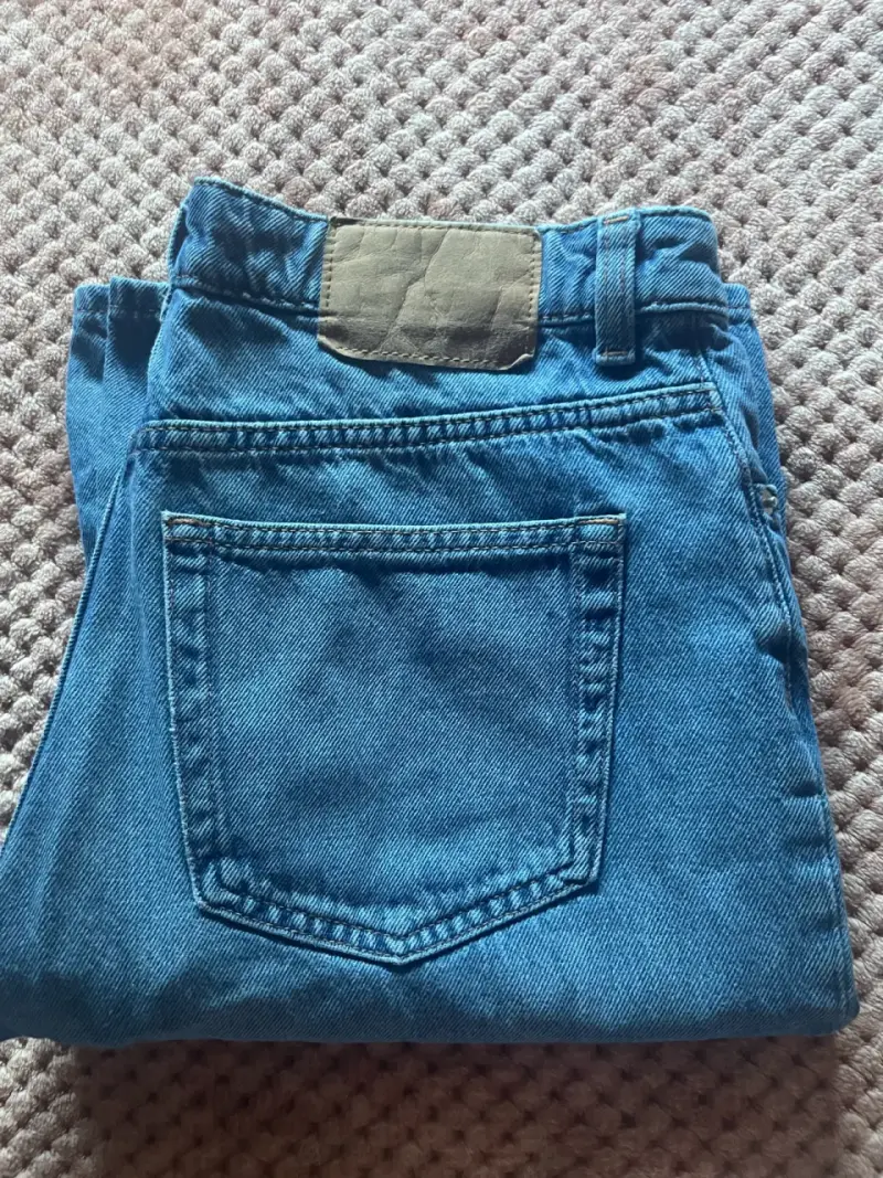 Jeans hym azul clásico para mujer - 2