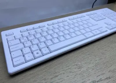 Teclado y mouse inalámbricos HP blancos - miniatura 2
