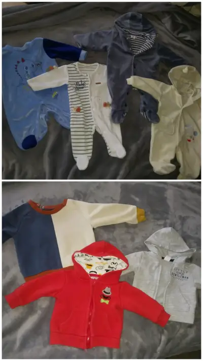 Lote de ropa para bebé unisex - miniatura 1