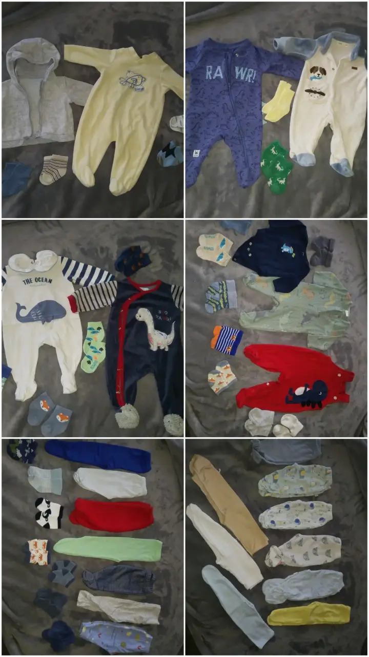 Lote de ropa para bebé unisex - 2