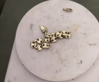 Pulsera de plata diseño gucci inflada plata 925 - miniatura 1