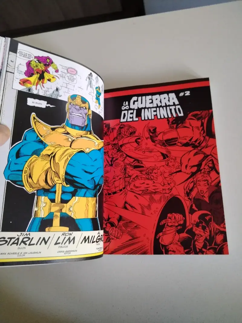 Cómic Marvel Avengers: La Guerra del Infinito - 3