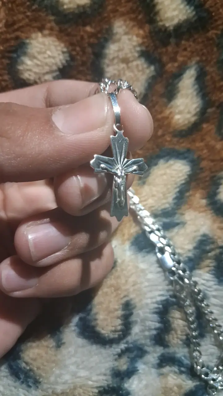 Cadena gromet plata ytaly mide 66 cm - 2