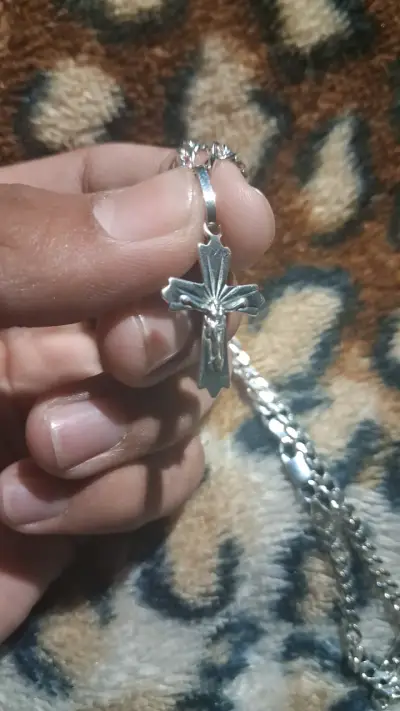 Cadena gromet plata ytaly mide 66 cm - miniatura 2