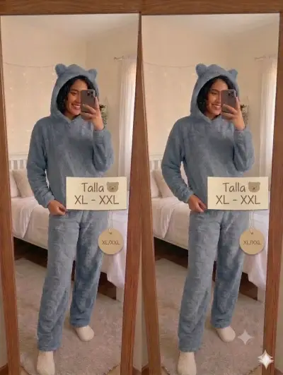 Conjunto de pijama suave y cómodo - miniatura 4