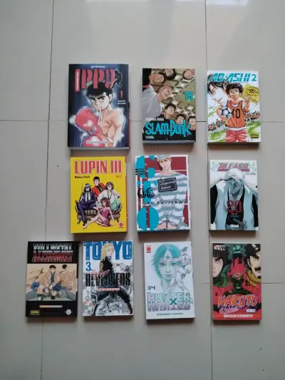Colección de mangas populares variados - miniatura 1