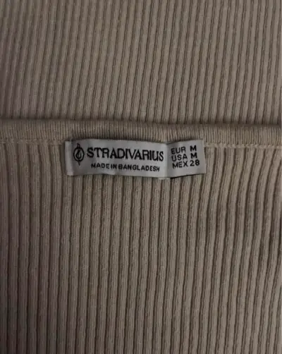 vestido  beige Stradivarius - miniatura 2