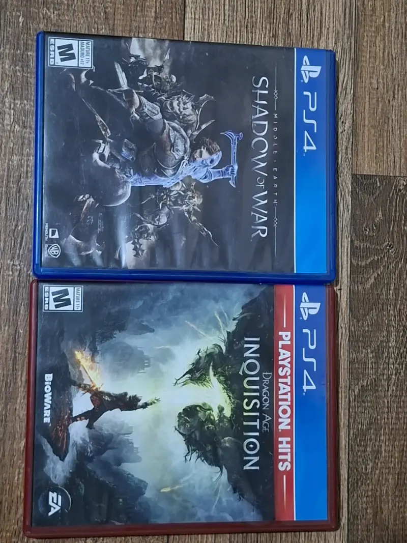 Juegos PS4: Shadow of War y Dragon Age Inquisition