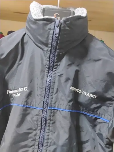 Chaqueta deportiva azul marino para niño - miniatura 2