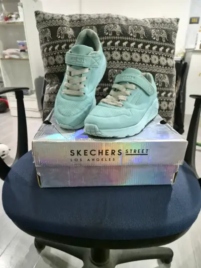 Zapatillas Skechers Street turquesa - miniatura 1