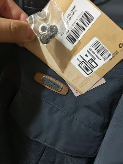 Chaqueta impermeable negra Steanpro - miniatura 2