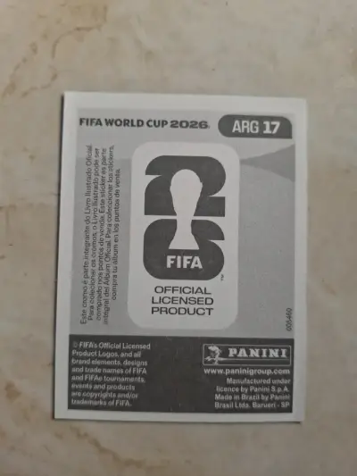 Lámina Panini lionel messi panini 2026 mundial - miniatura 2
