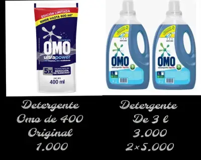 Detergente Omo Ultra Power 400 ml - miniatura 1
