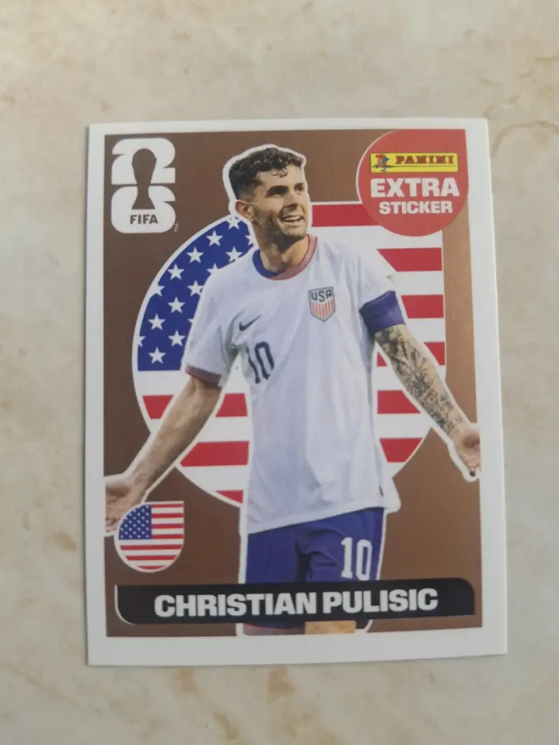Lámina Panini FIFA Christian Pulisic EXTRA STICKER - 1