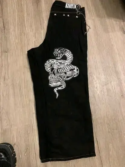 Pantalones anchos Ignotum Snake - 4