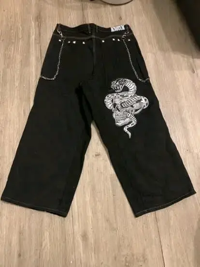 Pantalones anchos Ignotum Snake - 5
