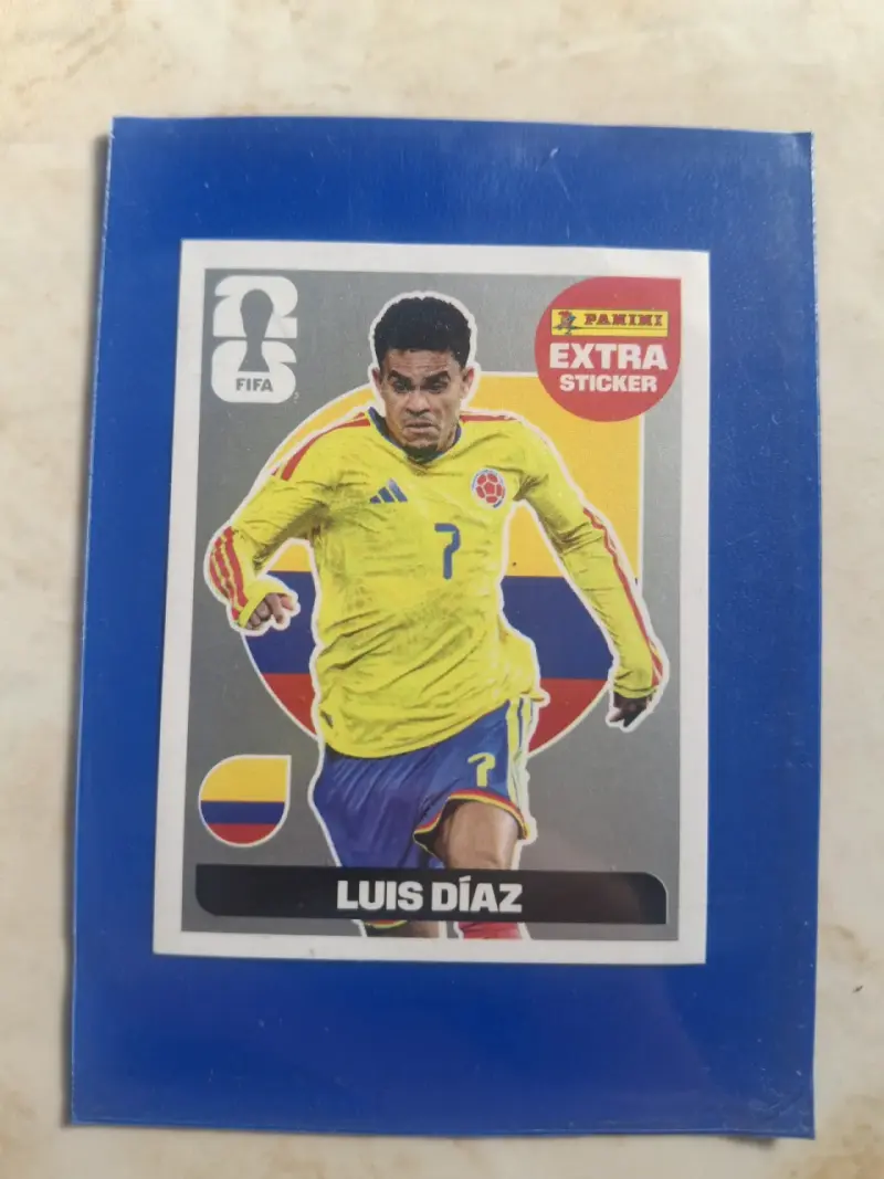 Lámina Panini FIFA 2022 Luis Díaz EXTRA STICKER - 3