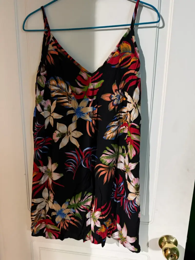 Vestido floral de tirantes - 1