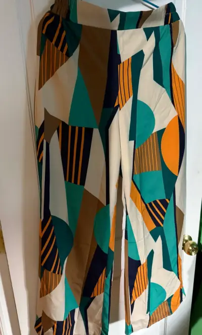 Pantalones con estampado geométrico - miniatura 3